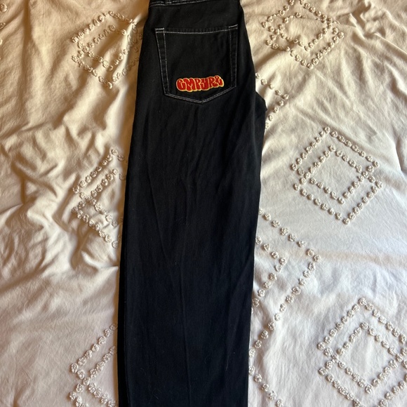 Unisex Black Empyre Jeans - Picture 3 of 4